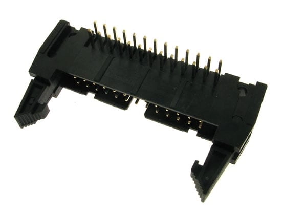 BHL 50RA wtyk kątowy zatrzaskowy lutowany do druku