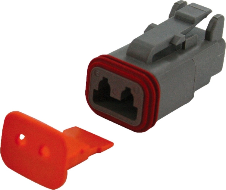 SS-DT06-2S złacze przewód-przewód; żeńskie; 2-pin