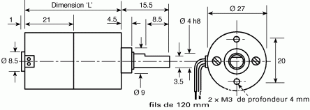 B138F.12.36 silnik z przekładnią