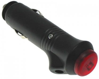Wtyk zapalniczki z wyłącznikiem, diodą LED, 12Vdc