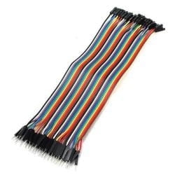 Zestaw kabli połączeniowych męsko - żeńskie 18cm
