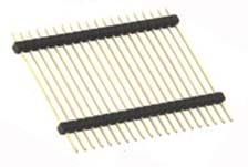 PH40SS-33-3-6 listwa kołkowa jednorzędowa prosta 40pin; wysokość 33; raster 2,54