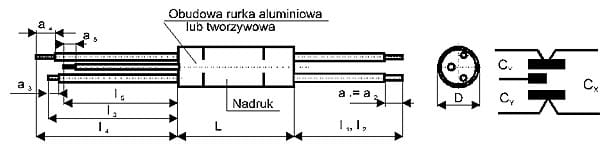 KSPpz-10 kondensator rozruchowy, podłączenie