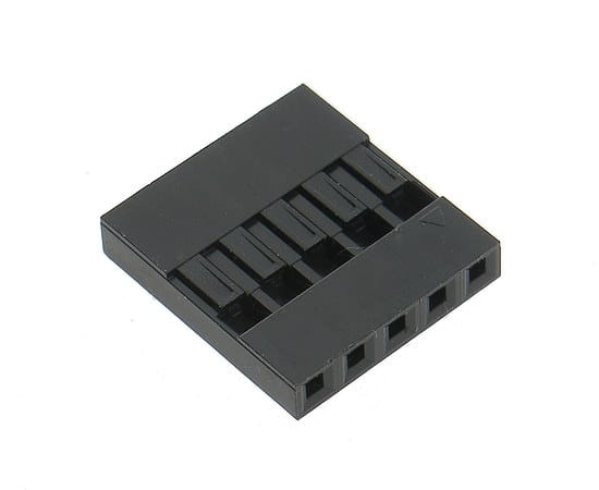 ML 20S gniazdo jednorzędowe na kabel 20pin; raster 2,54mm