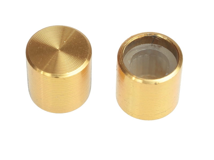 GZL10 gałka - pokrętło do potencjometru, aluminiowa, 10mm