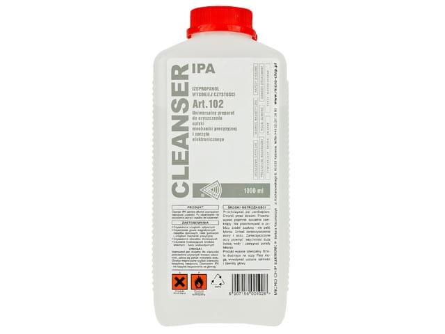 ART102 Cleanser - alkohol izopropylowy IPA