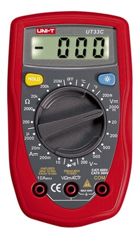 UT33C miernik cyfrowy uniwersalny