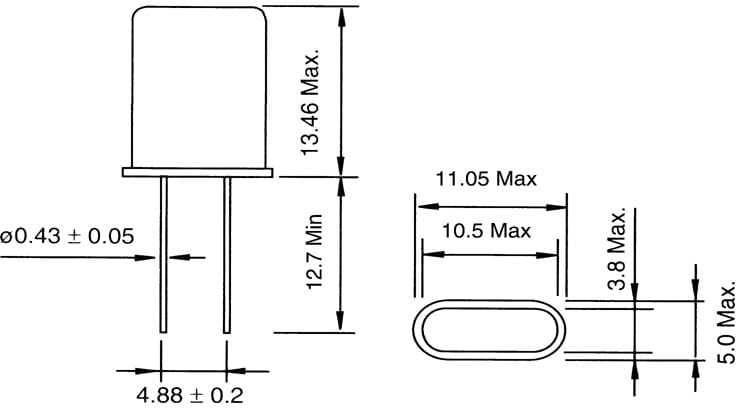 Kwarc 4,096MHz