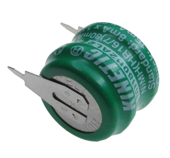 Akumulator 2,4V; 80mAh; 2-pin