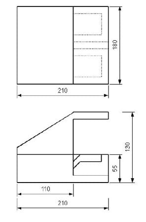 SFMS-15 przełącznik nożny