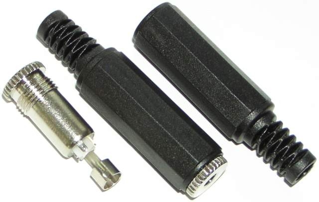 Gniazdo Jack 3,5mm  4 - pola montowane na przewód