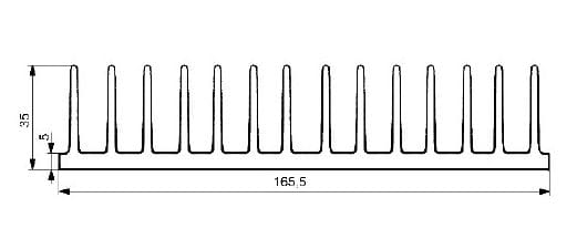 Radiator aluminiowy A4291/10