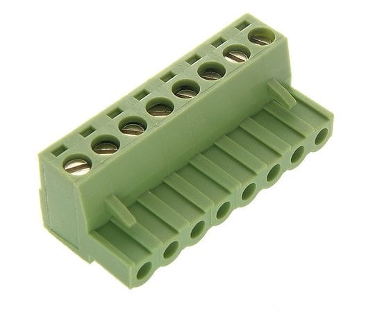 TBMF 5108R listwa zaciskowa żeńska 8pin; raster 5,08mm