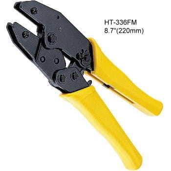 HT-336K2 zaciskarka do złącz koncentrycznych F, BNC, TNC, UHF, N, SMA, FME