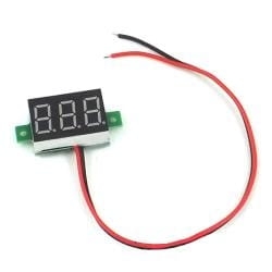 Woltomierz LED