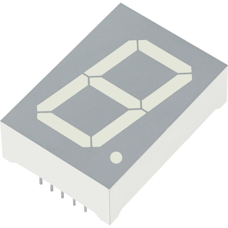 SC52-11SRWA wyświetlacz LED czerwony