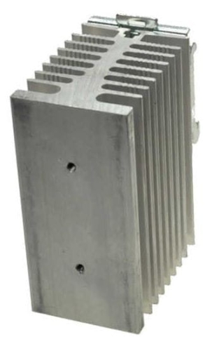 Radiator aluminiowy na szynę TS35, SSRTH