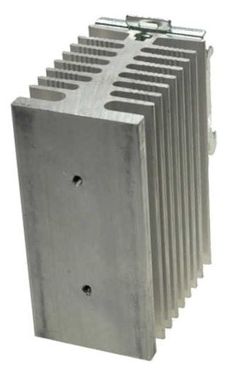 Radiator aluminiowy na szynę TS35, SSRTH