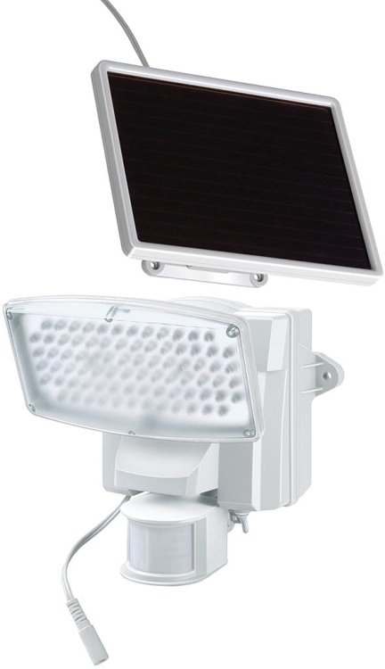 Zewnętrzna lampa LED solarna biała