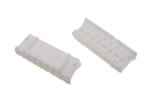 LH 06 gniazdo jednorzędowe na kabel 6pin; raster 2,54