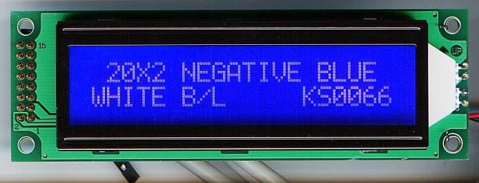 AC2002A-BIW-W/B wyświetlacz LCD