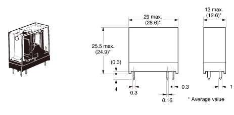 G2R-1-12; przekaźnik elektromagnetyczny