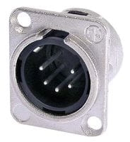 Złącze mikrofonowe wtyk na panel XLR, 5 pin