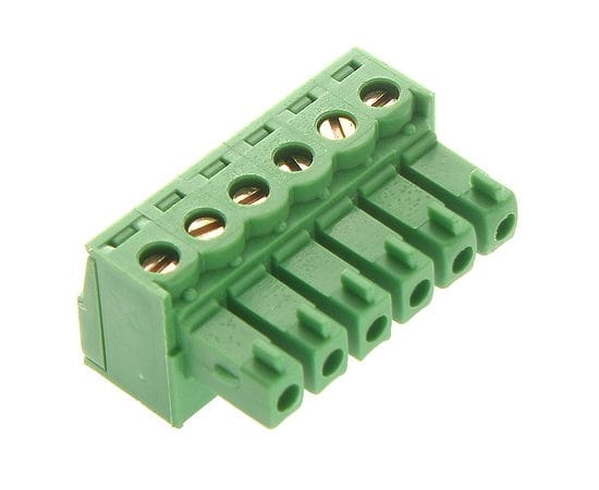 TBMF3806R listwa zaciskowa żeńska 6pin, raster 3,81mm