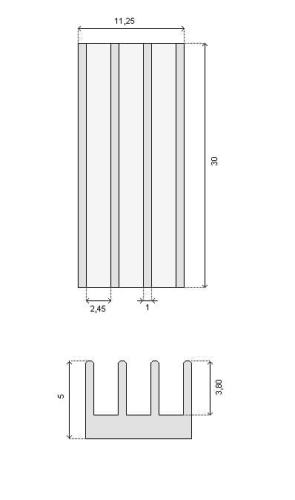Radiator aluminiowy