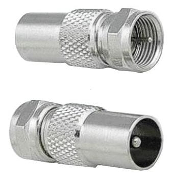 Adapter - przejściówka F / TV