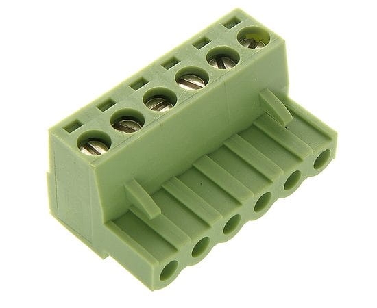 TBMF5106R listwa zaciskowa żeńska 6pin, raster 5,08mm