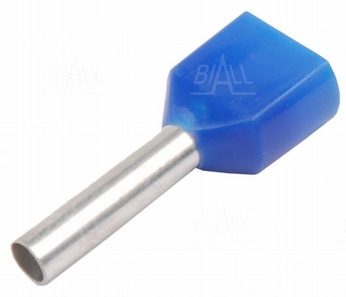 Tulejka kablowa izolowana podwójna 2,5x8