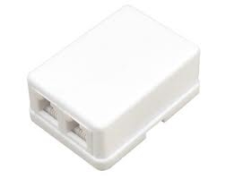Puszka telefoniczna natynkowa RJ45