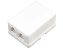 Puszka telefoniczna natynkowa RJ45
