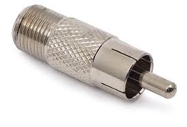 Adapter - przejściówka F / RCA