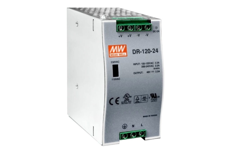 DR120-24 zasilacz impulsowy 24V