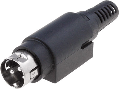 PC-MDP-402-4P wtyk zasilający DC, seria R7B męski 4-pin